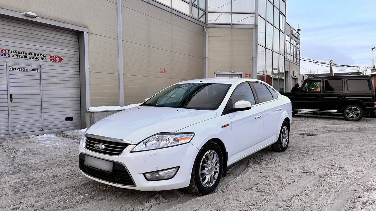 Купить Ford Mondeo IV седан, 2007 года, цвет: Белый, за 650000 руб. в  Санкт-Петербурге